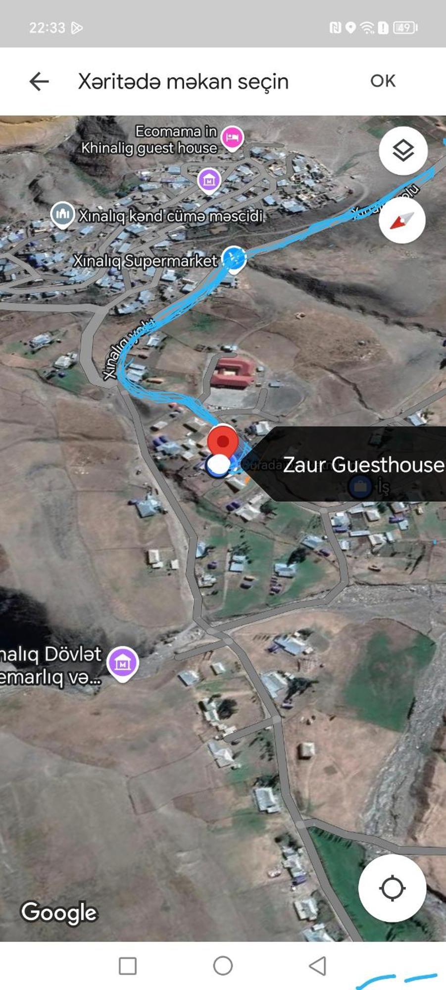 Hotel Zaur Guest Hause Xinaliq Exteriér fotografie